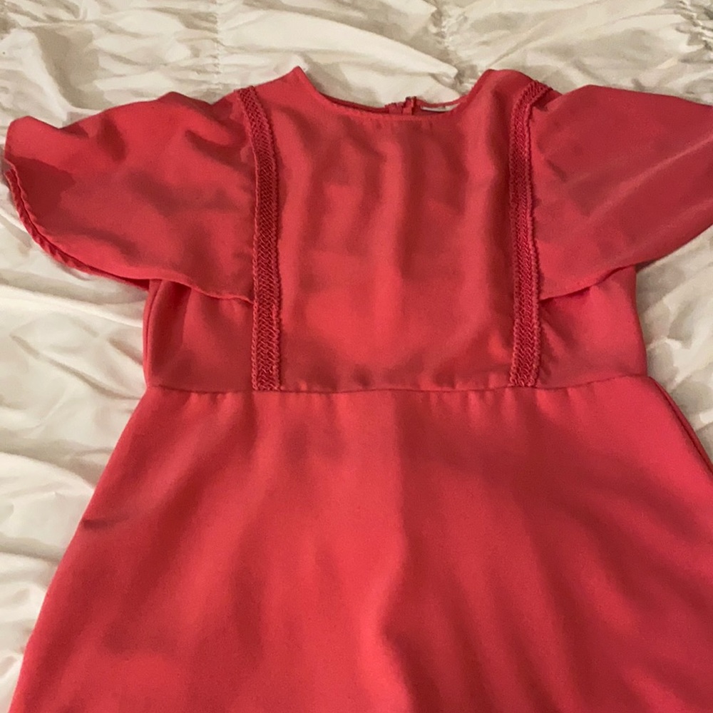 Cute pink romper
